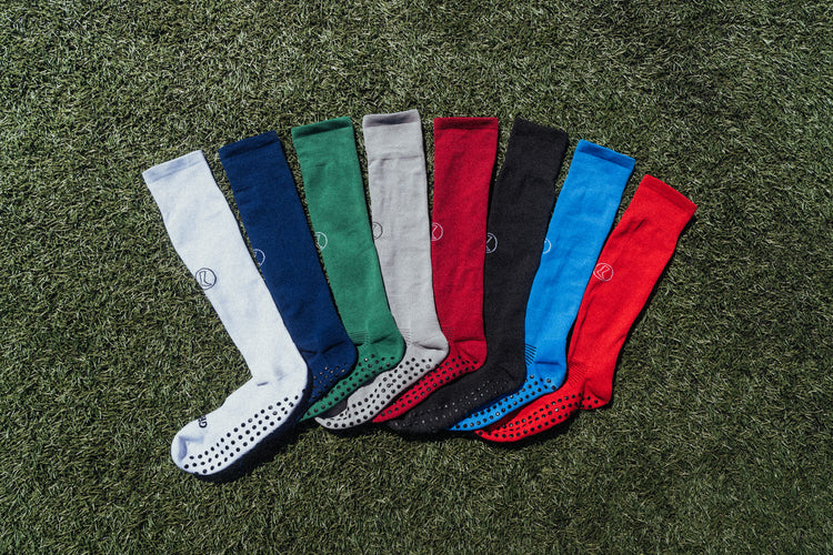 Knee High Grips Socks