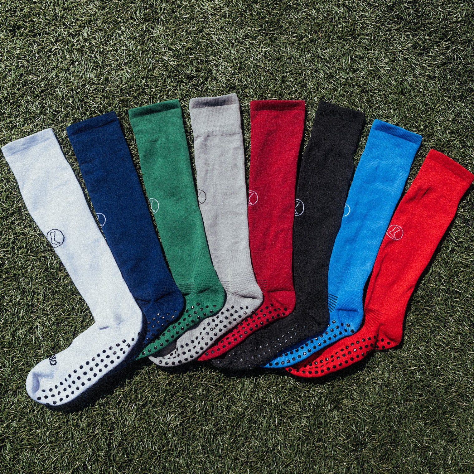 Knee High Grips Socks